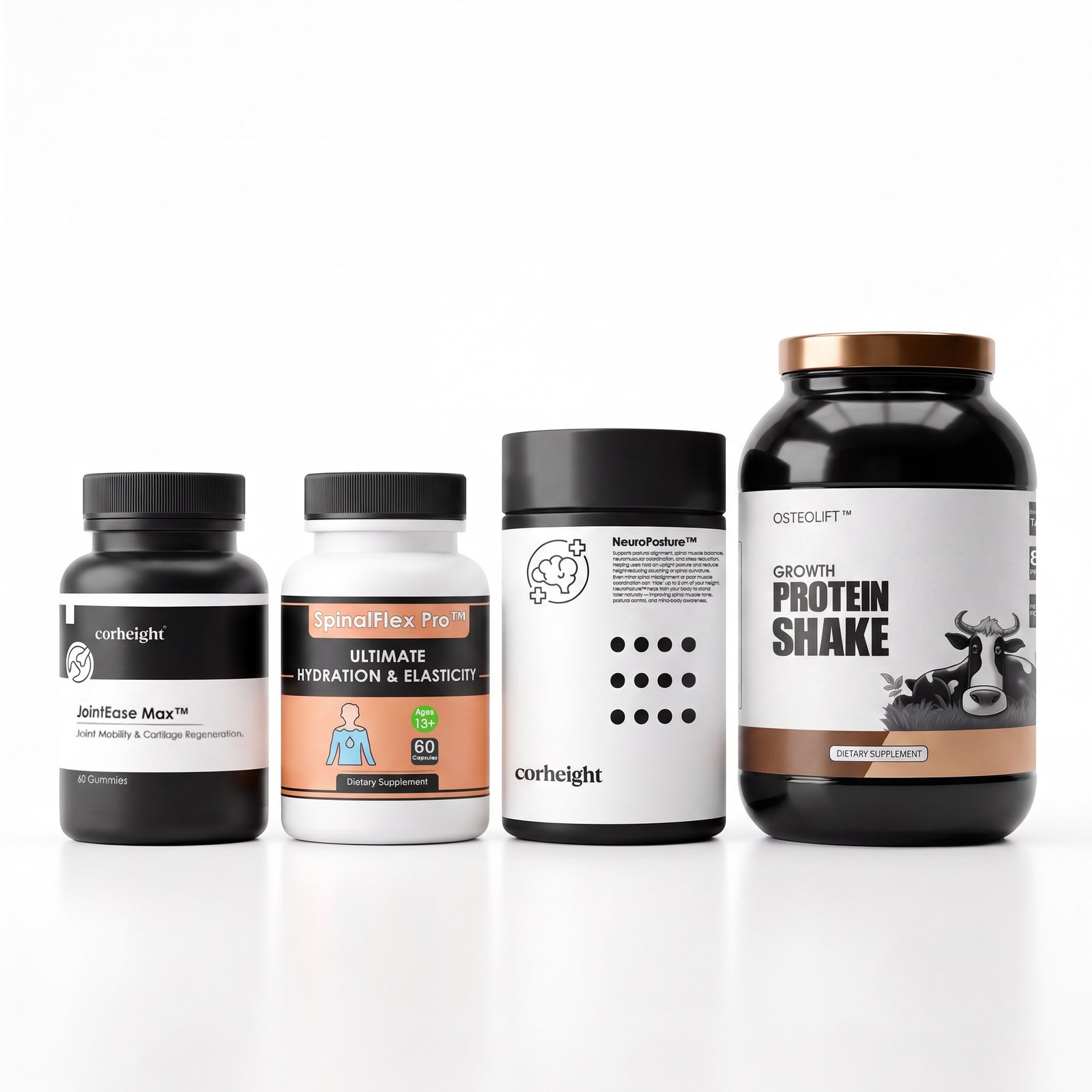 Clinically Formulated for Foundational Growth – The Basic Height Kit